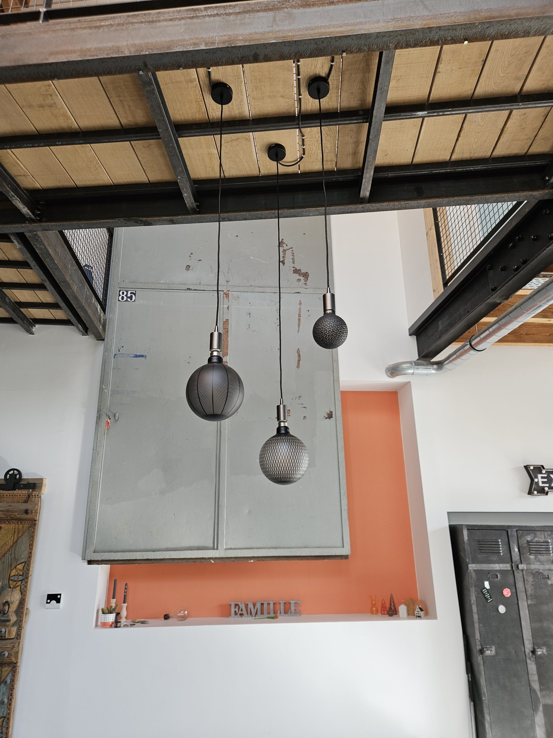 Installation de luminaires